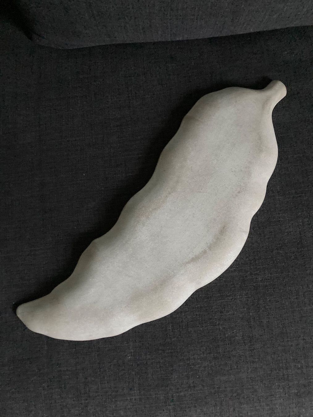Servierplatten: Deko-Schale "Blatt", Shabby chic – Gebraucht aus Samedan von chickenrun01 1
