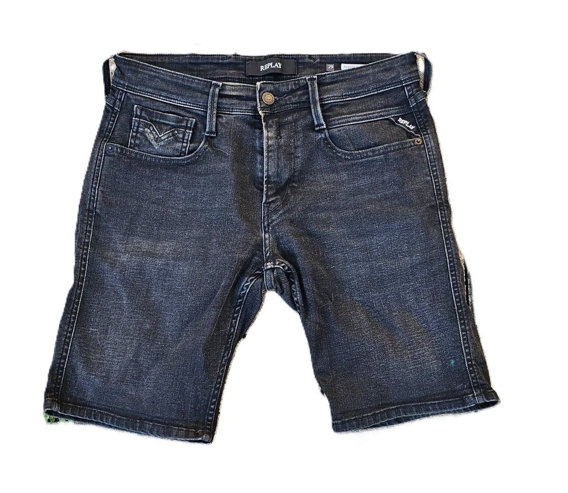 Replay Jeans: Replay Shorts schwarz, Grösse 29 – Gebraucht aus Füllinsdorf von Sunnebliemli7