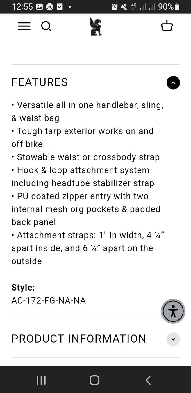 Ersatzteile: Chrome Helix handelbar sling bag – Neu und originalverpackt aus Lausanne von Esbraf1 6
