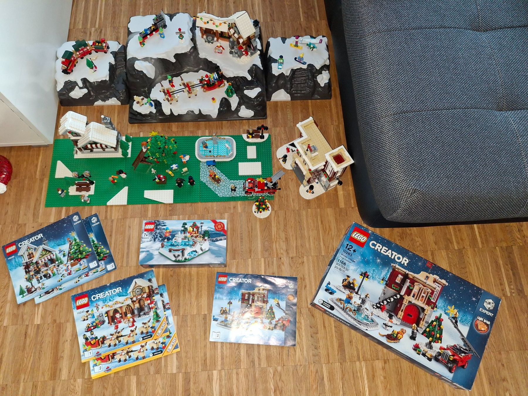 Lego Kit di costruzioni: Grosse Lego Weihnachtssammlung – Usato da Emmenbrücke venduto da ruf_fsy9