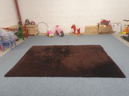 Tapis pfister/ couleur chocolat