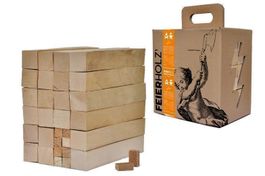 FEIERHOLZ - Party-Holz / Anfeuerholz Buche/Fichte Doppelpack