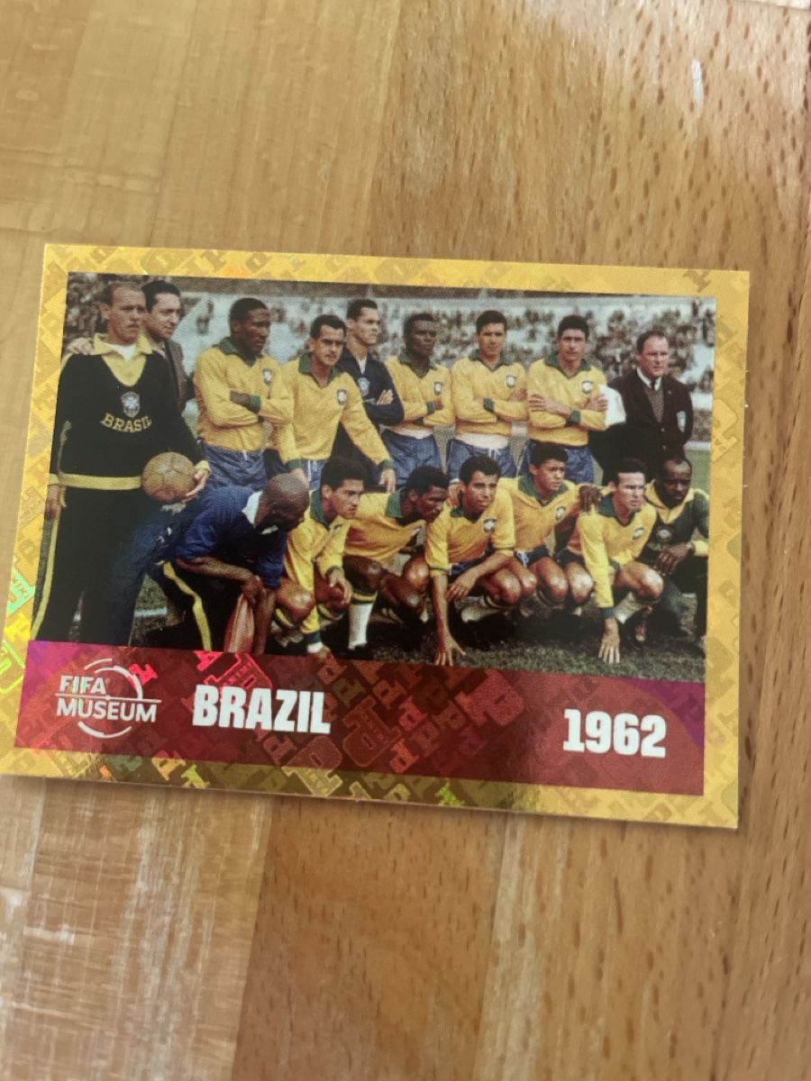 Panini Carte collezionabili: Fifa Museum Panini, gold, Brazil 1962 – Nuovo e nell'imballaggio originale da Bubendorf venduto da ale_6fxg