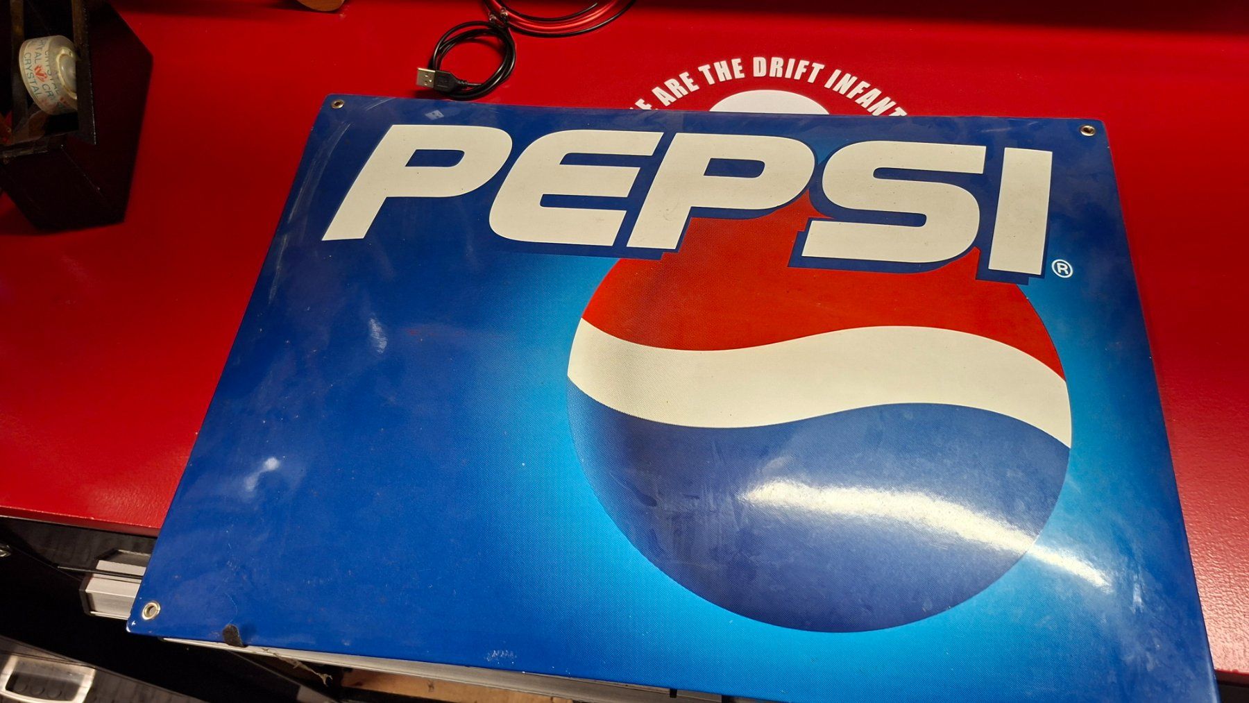 Pepsi Insegne: Plaque émaillée Pepsi – Usato da Vicques venduto da Laffaire11