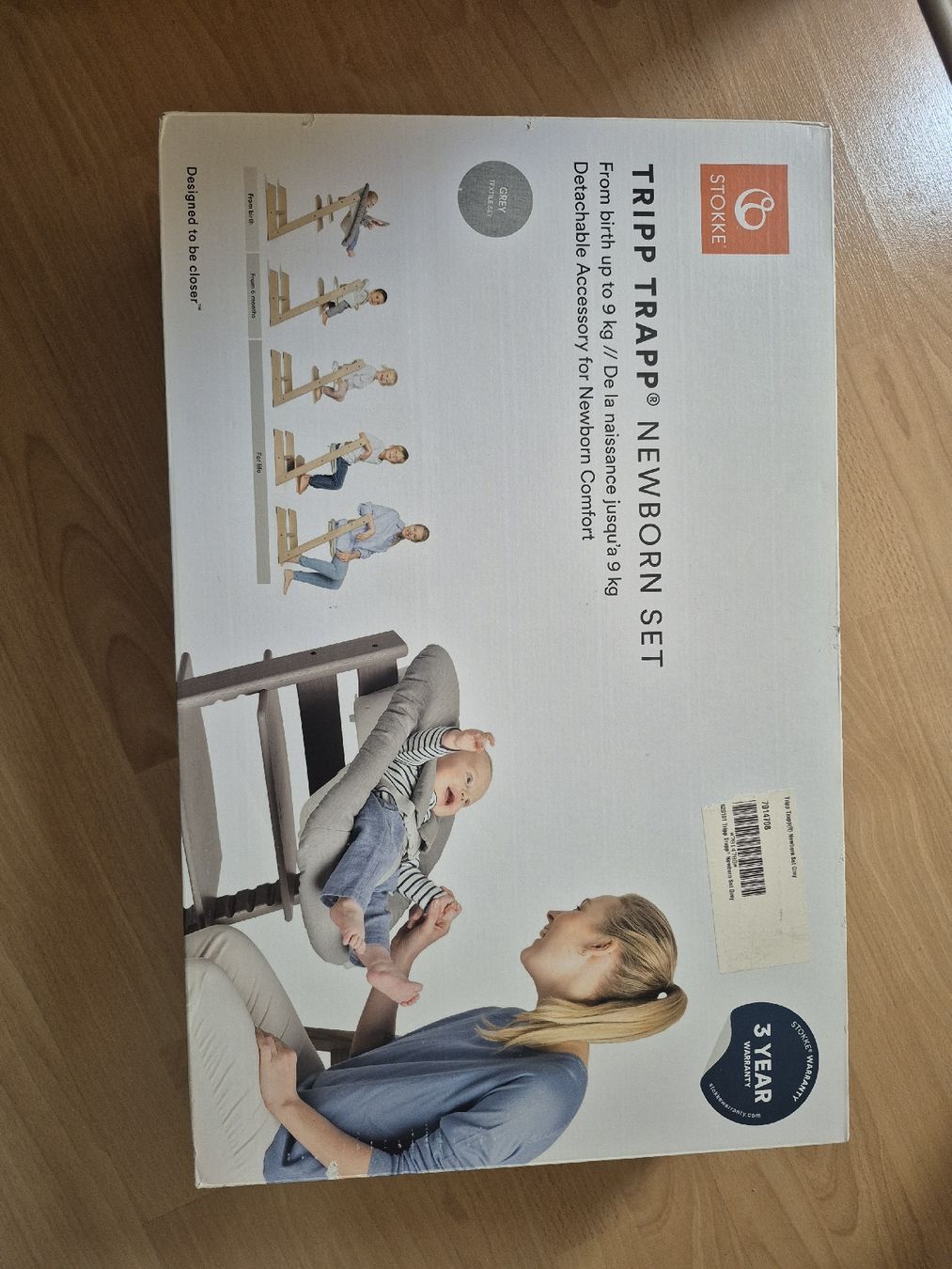 Stokke Seggioloni: Stokke Tripp Trapp Newborn Set Grau – Nuovo (secondo la descrizione) da Zeglingen venduto da cor_8kxq 3