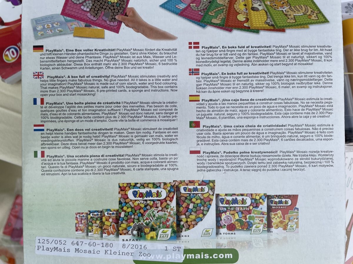 Kit bricolage: Playmais Mosaik – Usato da Siebnen venduto da Starlauf 1
