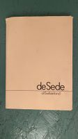 Rare Prospektemappe De Sede mit allen Designklassikern