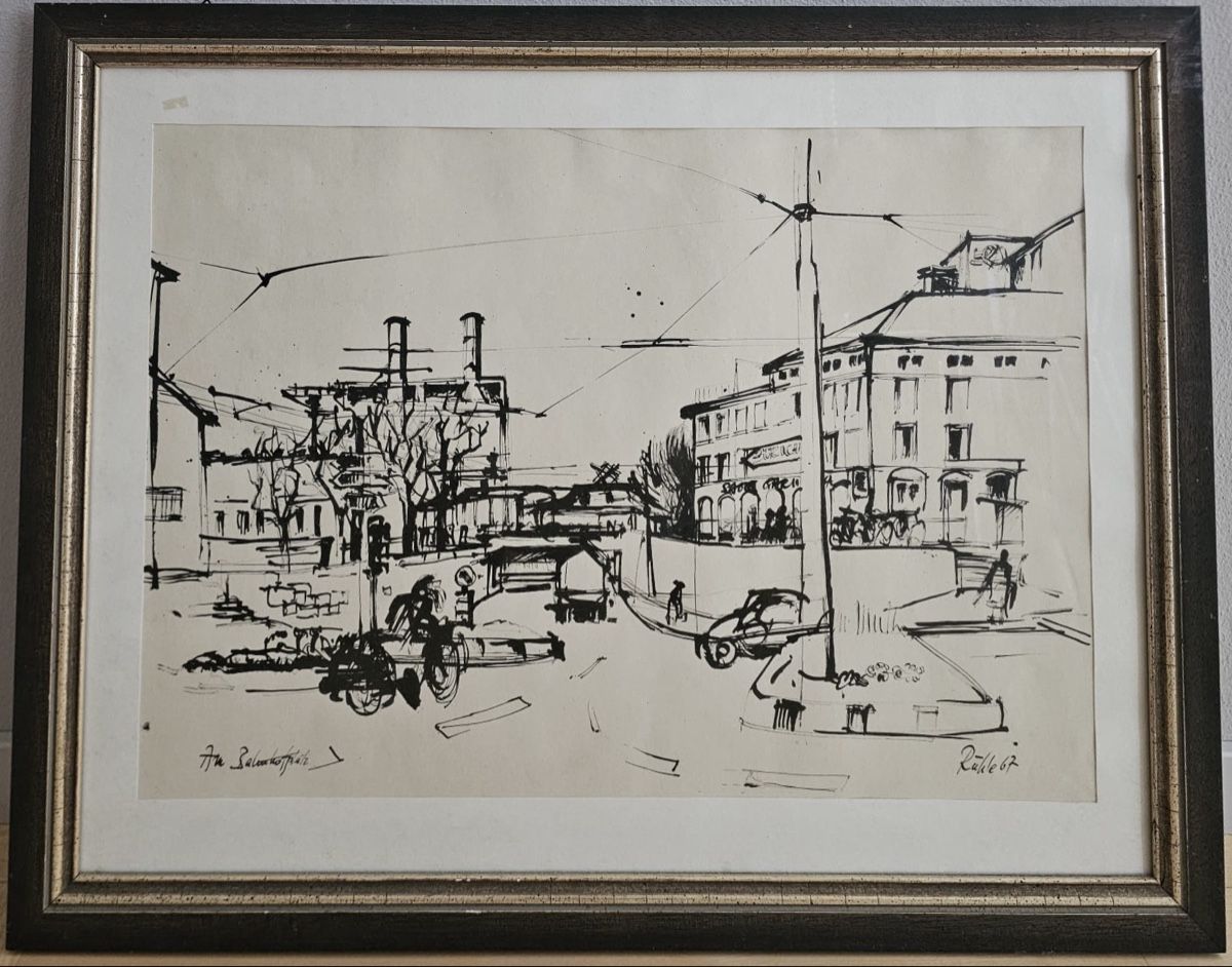 Poster & Bilder: Bild Winterthur – Gebraucht aus Winterthur von Muwka