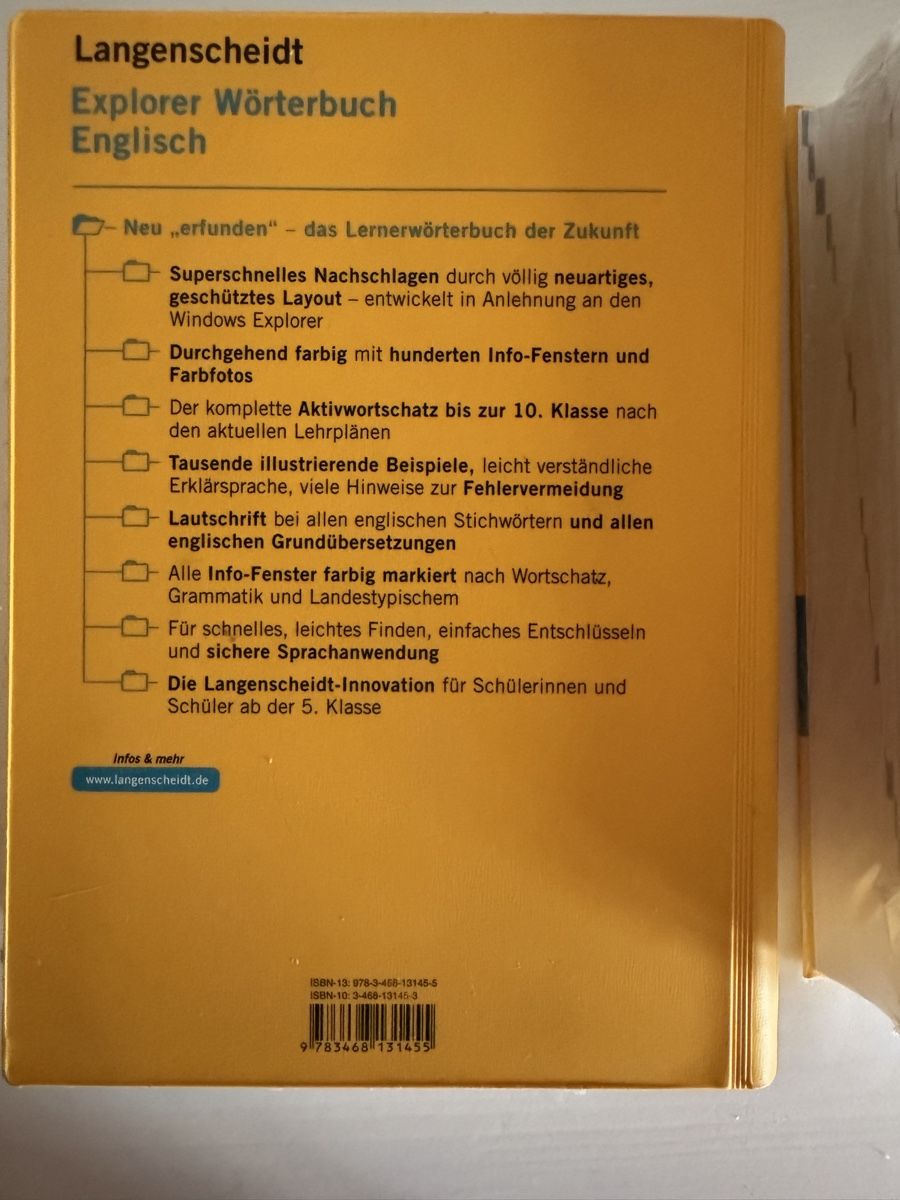 Bücher: 2 x Langescheidt Englisch Wörterbuch, neuwertig – Neu (gemäss Beschreibung) aus Stäfa von Mpower0 2