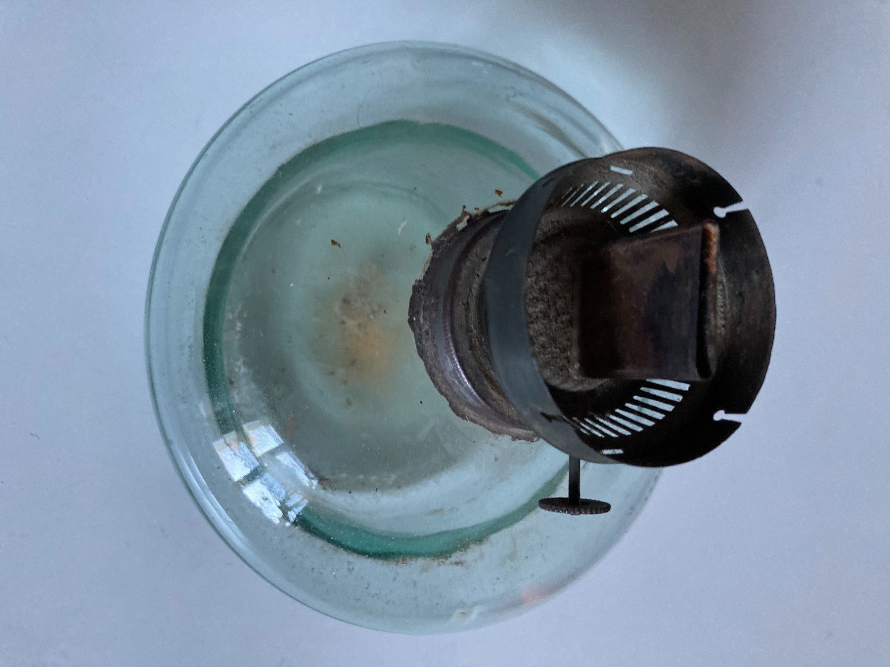 Lampade: Öl - Lampe ohne Docht und Glas – Usato da Zürich venduto da Chaeffeler 1