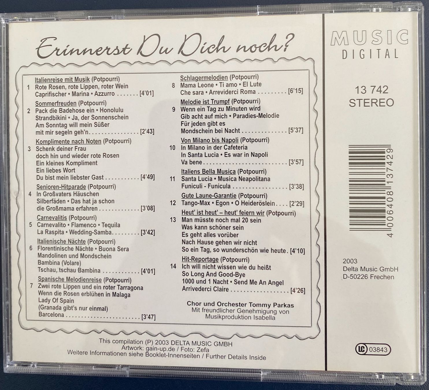 CDs: Erinnerst Du Dich noch? - 3 CD Box mit Evergreens! Top! – Gebraucht aus Rain von sempach2 3