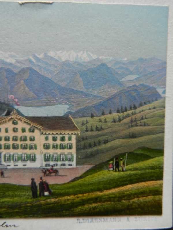 Gravures: Rigi Kulm cdv – D'occasion à Risch par Rischli15 6