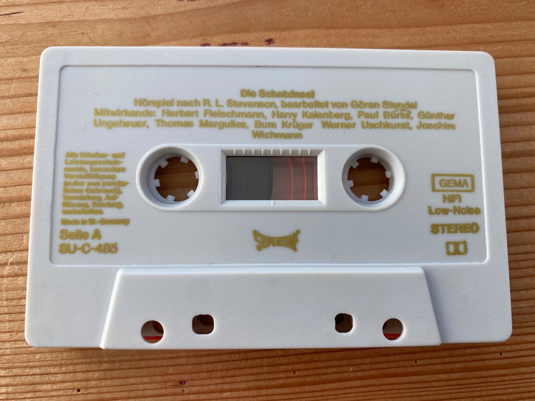 Kompaktkassetten: Kassette – Die Schatzinsel – Gebraucht aus St.Gallen von kingsamas 5