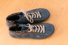 Rieker Sneaker gefüttert, blau, Grösse 41 (neu)