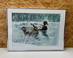 Enten auf dem Wasser von ULRICH KNUTTI  (ID M352)