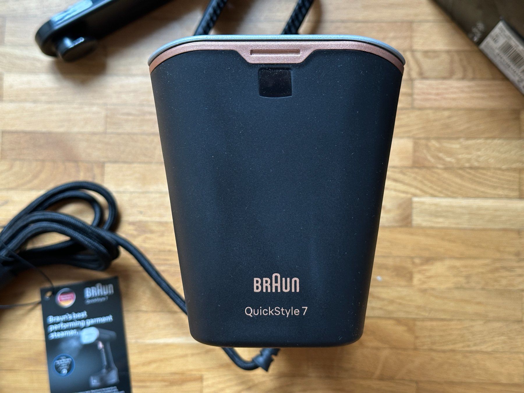 Braun Bügeleisen: Dampfglätter Braun QuickStyle 7 – Neu und originalverpackt aus Lausanne von brixton 3