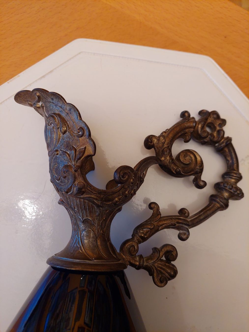 Vasi & Recipienti: Antike blaue VASE mit Henkel – Usato da Immensee venduto da Djinny 2