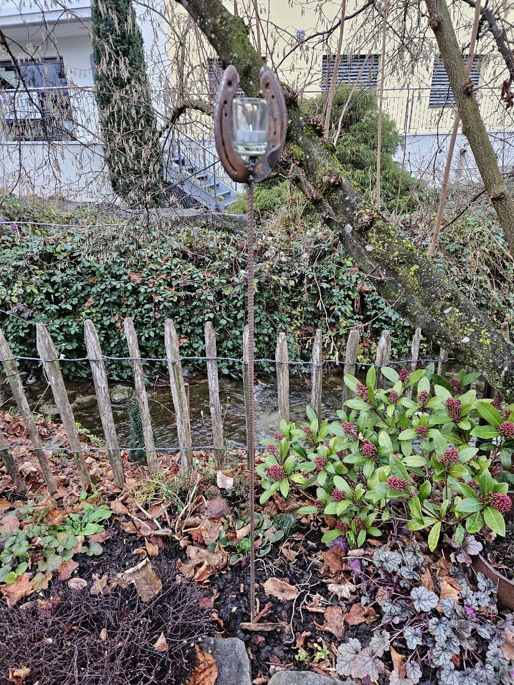 Tutte le decorazioni: Windlicht Gartendeko Hufeisen – Nuovo e nell'imballaggio originale da Altendorf venduto da egi83 2