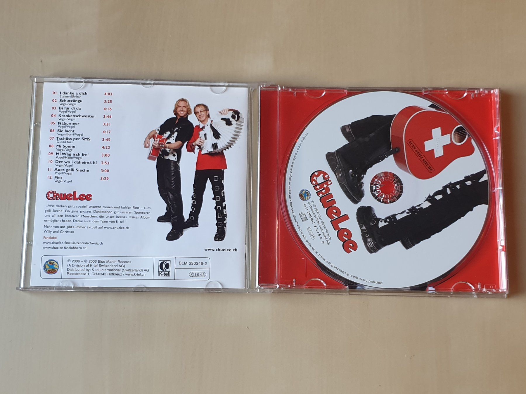 CD: ChueLee aues geili Sieche signiert – Usato da Stansstad venduto da collectorsshop 2