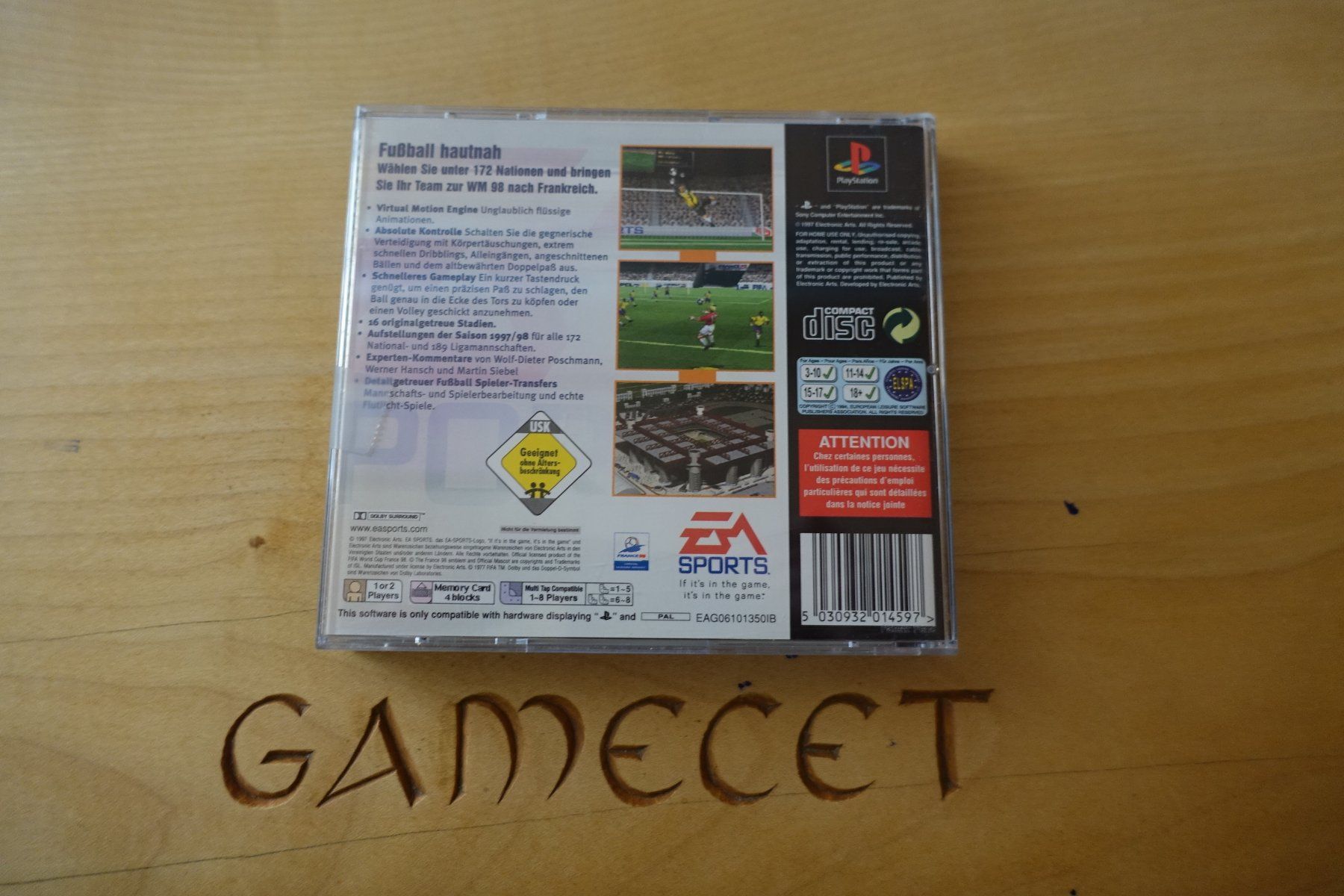 Sony Giochi: FIFA 98: Die WM-Qualifikation – Usato da Steinach venduto da Gamecet 2