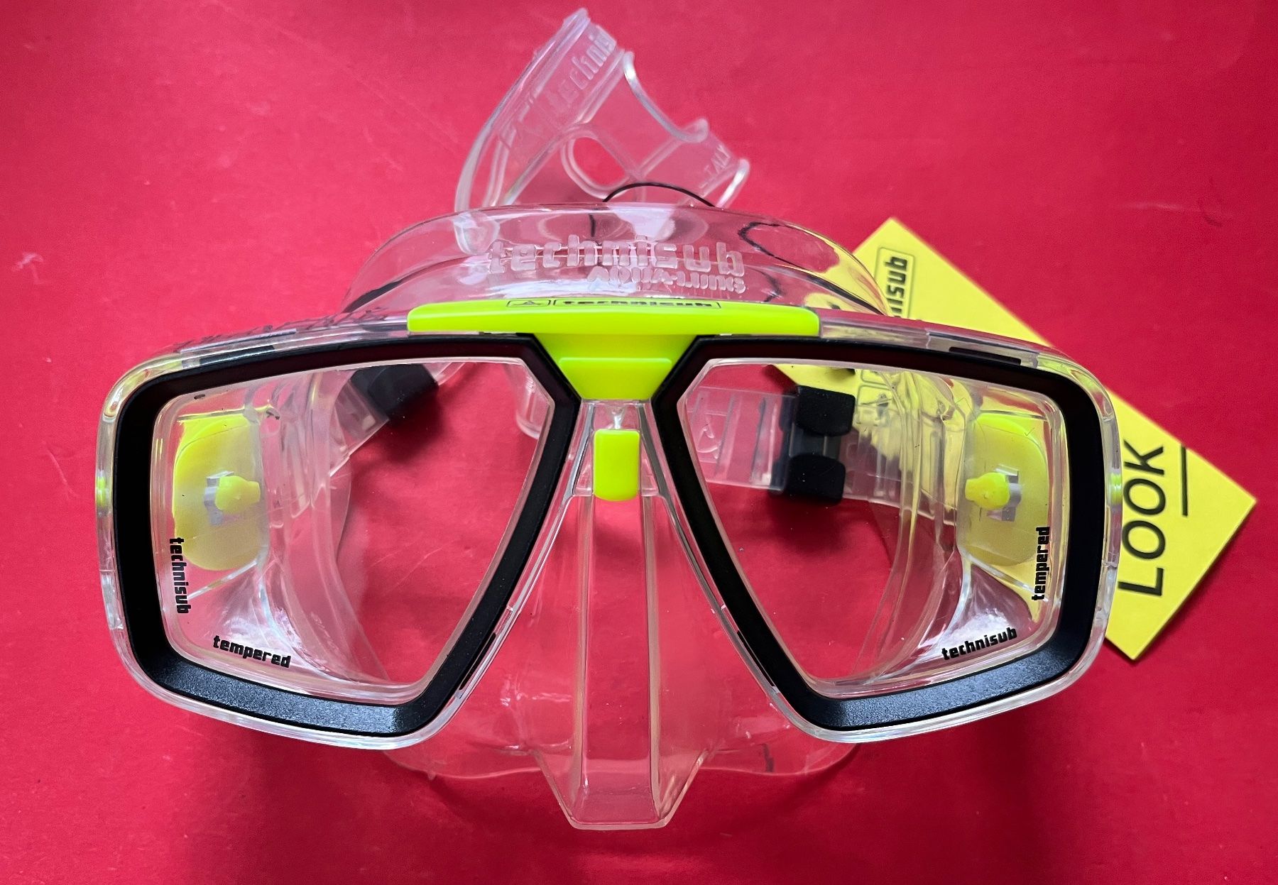 Flossen, Masken & Schnorchel: Tauchermaske Technisub Look – Neu (gemäss Beschreibung) aus Cresciano von TicinoGrigioni