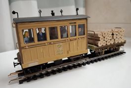 Wagon Fulgurex O-2544-1A – Büe 356 Vert, Voie O, ép. II (DB, 1928) – Neuf, Collection