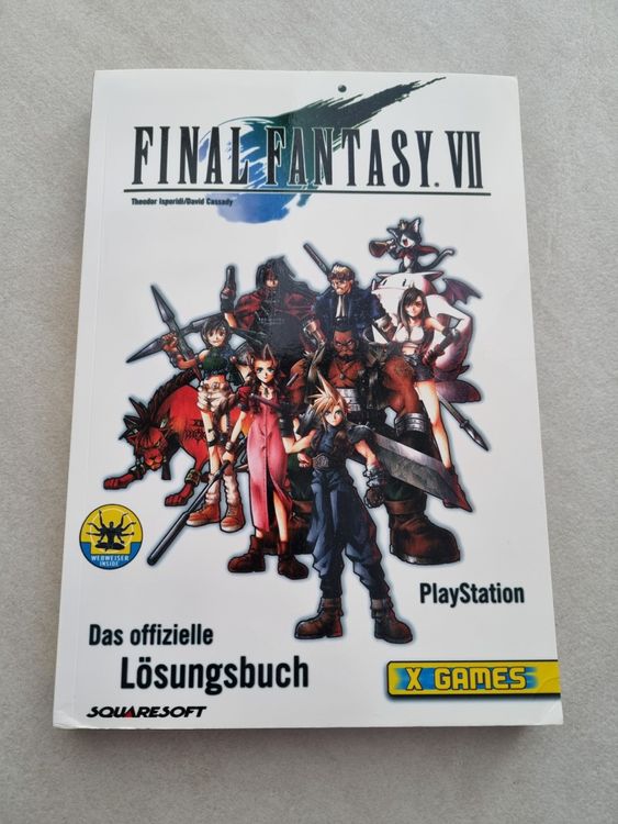 Final Fantasy VII 7 Lösungsbuch Kaufen auf Ricardo