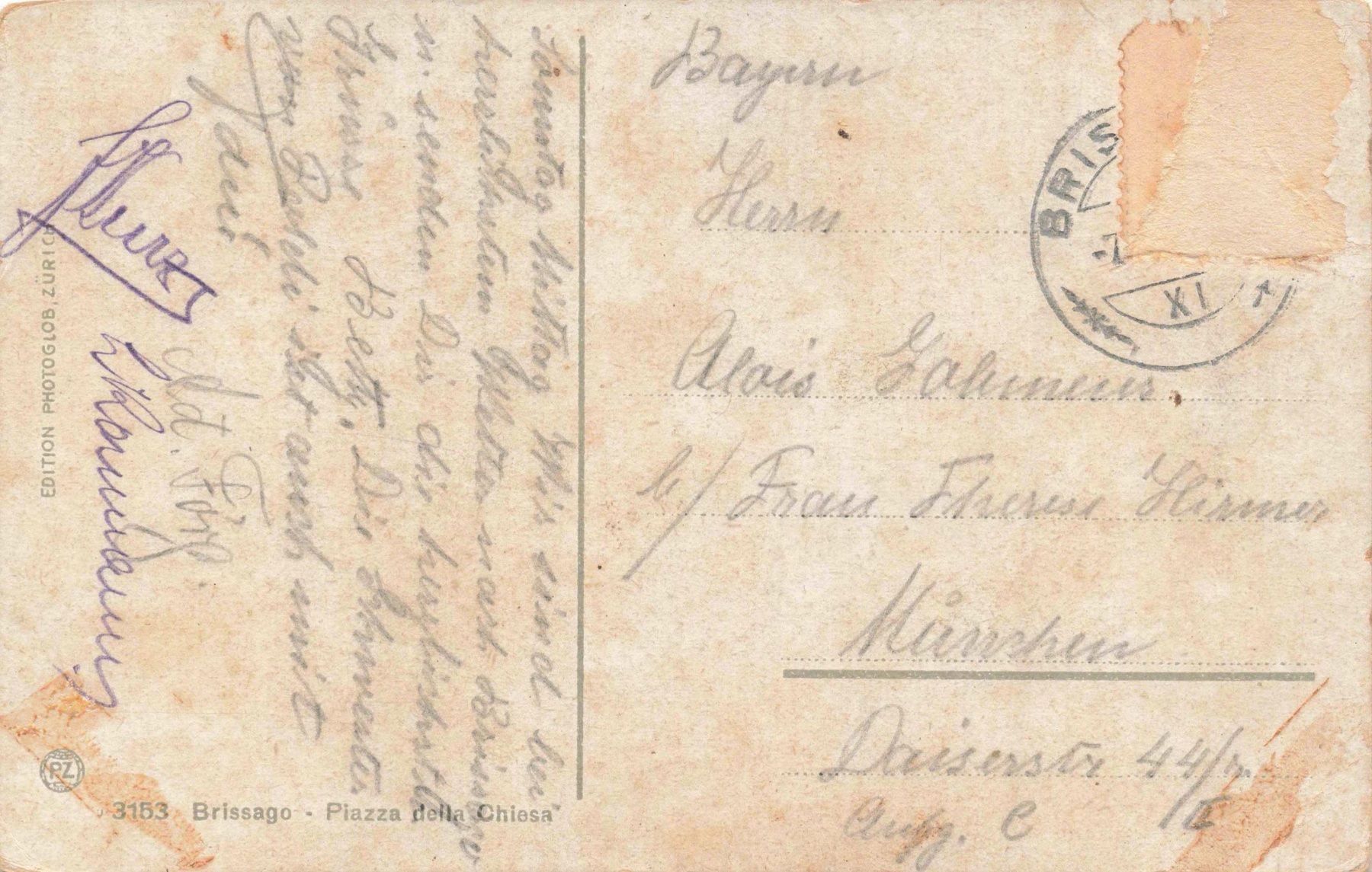 Cartoline postali: Brissago Ti – Usato da Biasca venduto da Blenio71 1