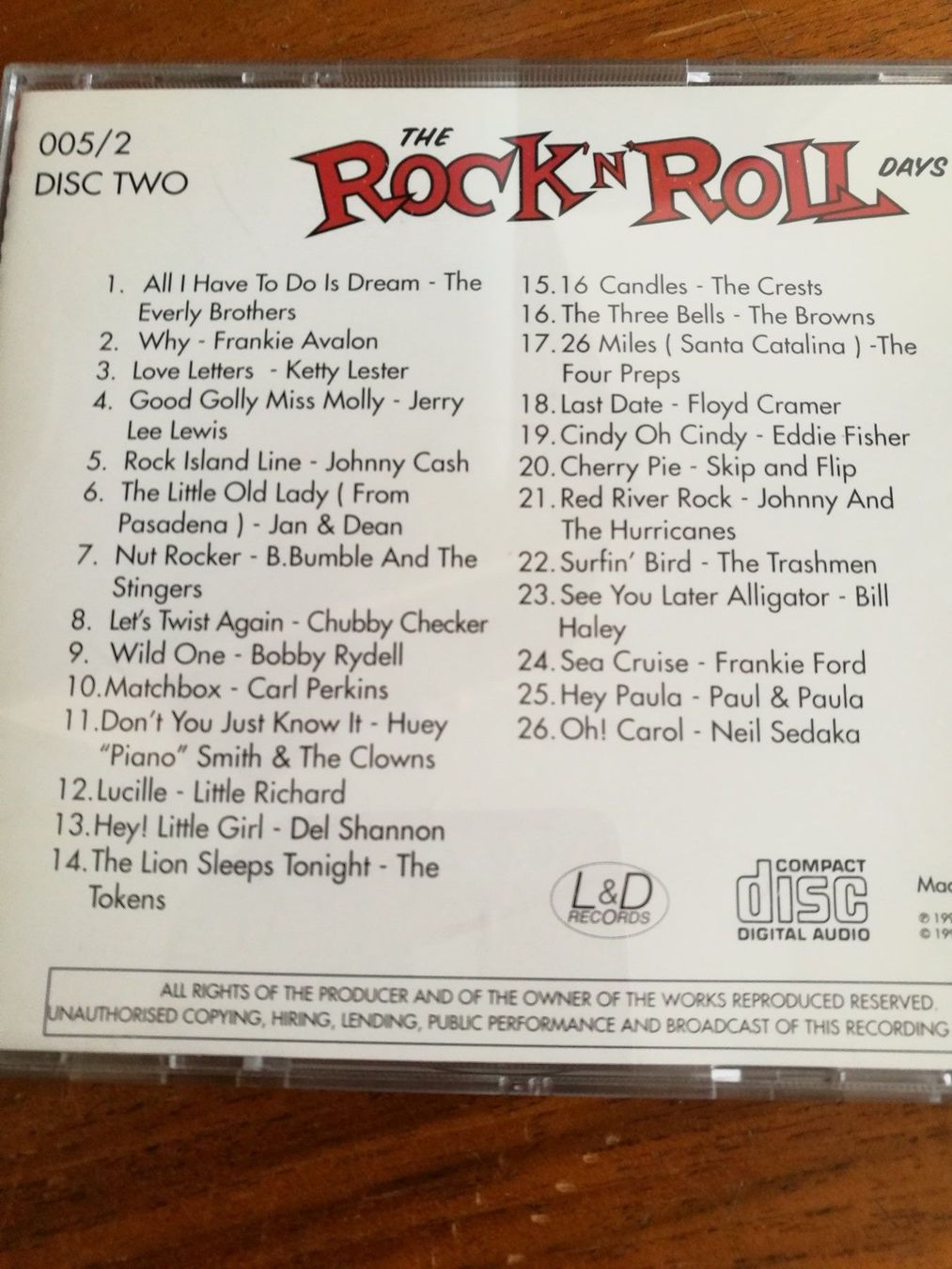 CDs: Rock’N Roll 7 CDs – Neu (gemäss Beschreibung) aus Horn von sonjamenzi 2