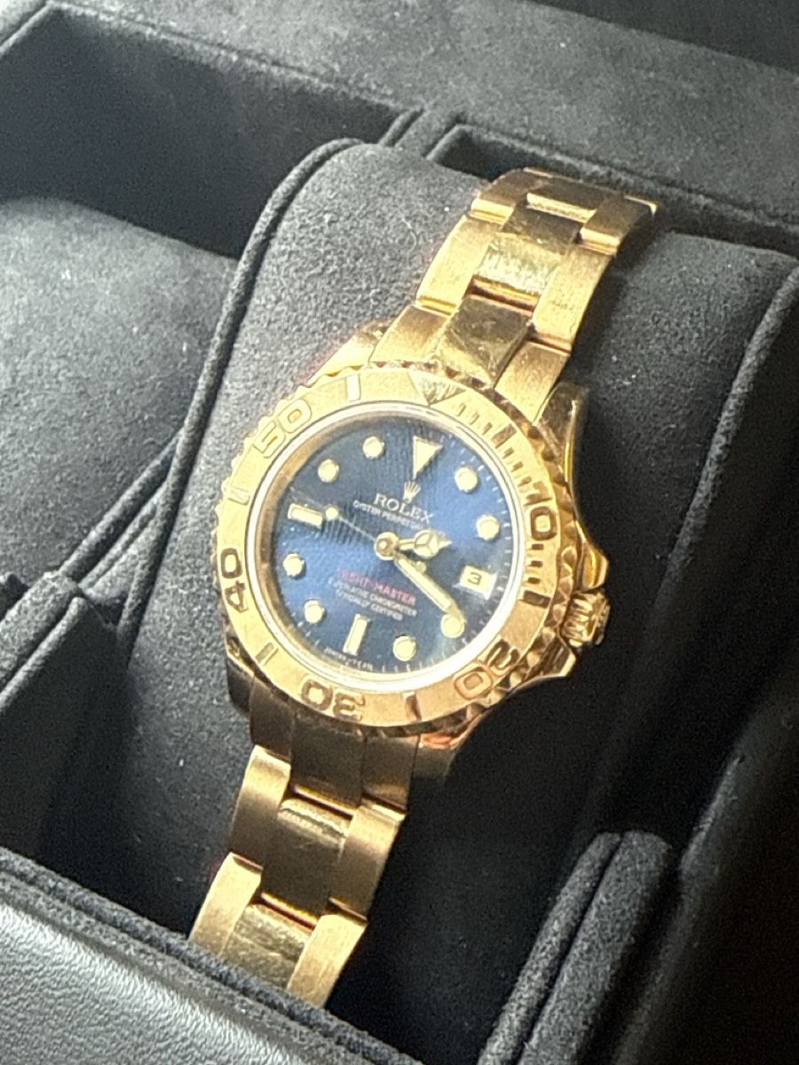 Rolex Orologi: Rolex Yatch Master 29mm blue woman – Usato da Bissone venduto da luxuryitems