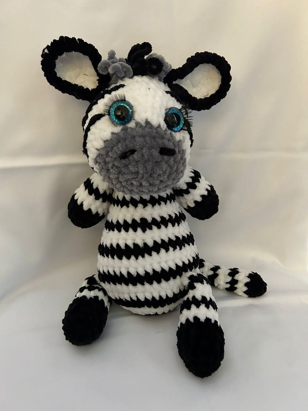 Spielzeuge: Peluche tricoté main velours env. 40cm à CHOIX – Neu (gemäss Beschreibung) aus St-Imier von goodber 4