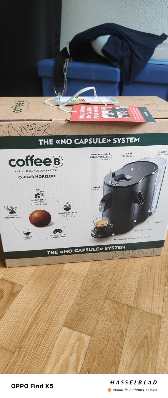 Coffee B Kaffeemaschinen & Espressomaschinen: Coffee B No Capsules System Fabrik Neu!!! – Neu und originalverpackt aus Unterentfelden von igs_nj72 1