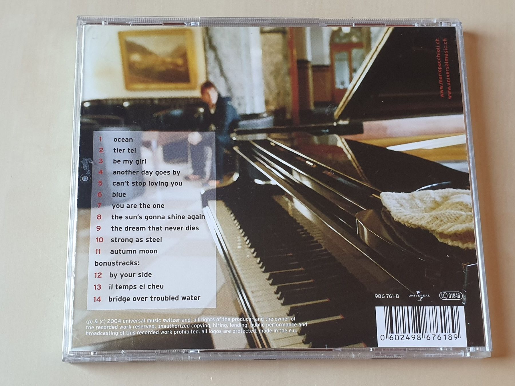 CD: Mario Pacchioli – Usato da Stansstad venduto da collectorsshop 1