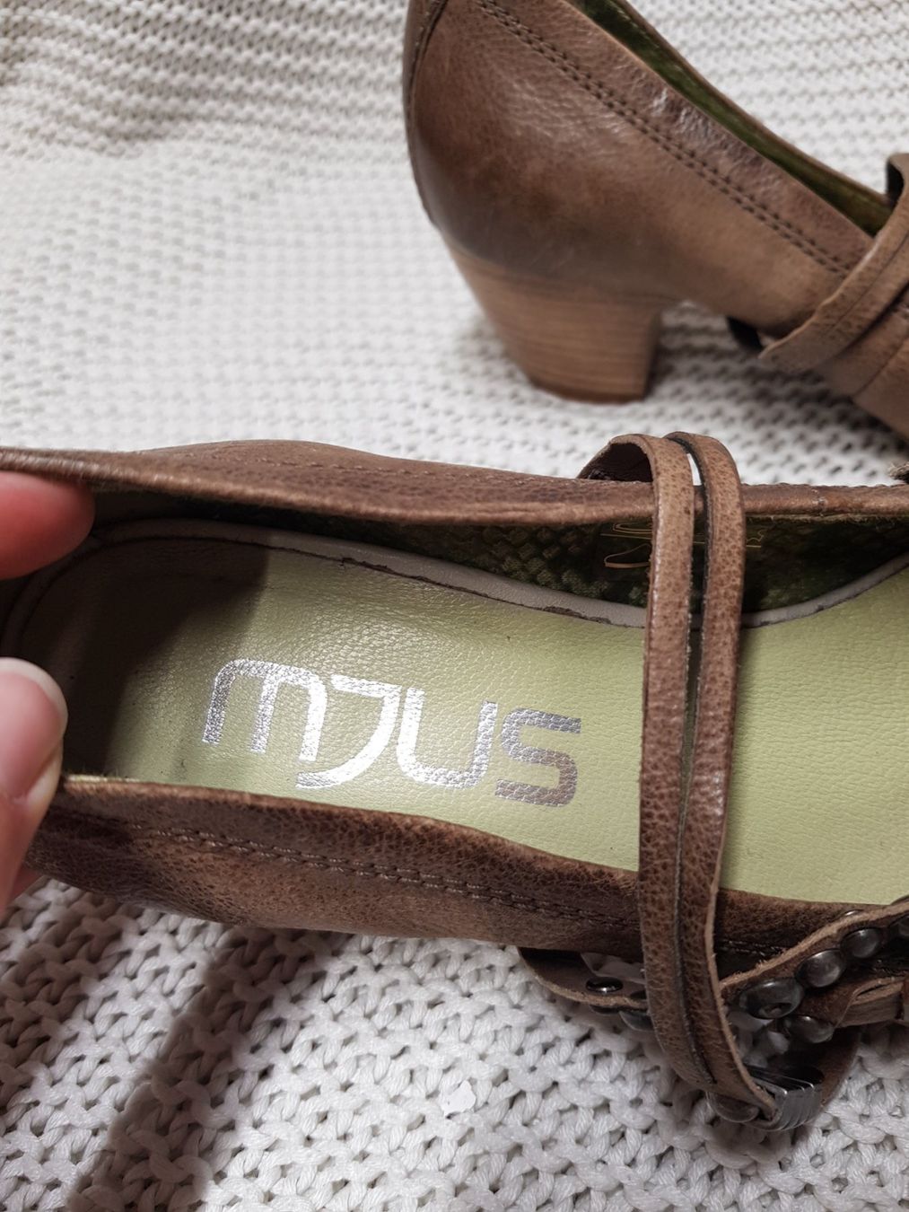 Mjus Scarpe da donna: Schöne Pumps von MJUS Gr.38 – Usato da Gwatt (Thun) venduto da umwelt-brocki 2