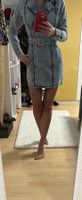 2x Neu Jeans /Samt Kleider gr.34/36