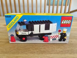 1981 LEGO Police Van 6681 Legoland Polizei MISB NEU OVP