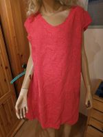 rotes ,leichtes Leinenkleid/Sommerkleid