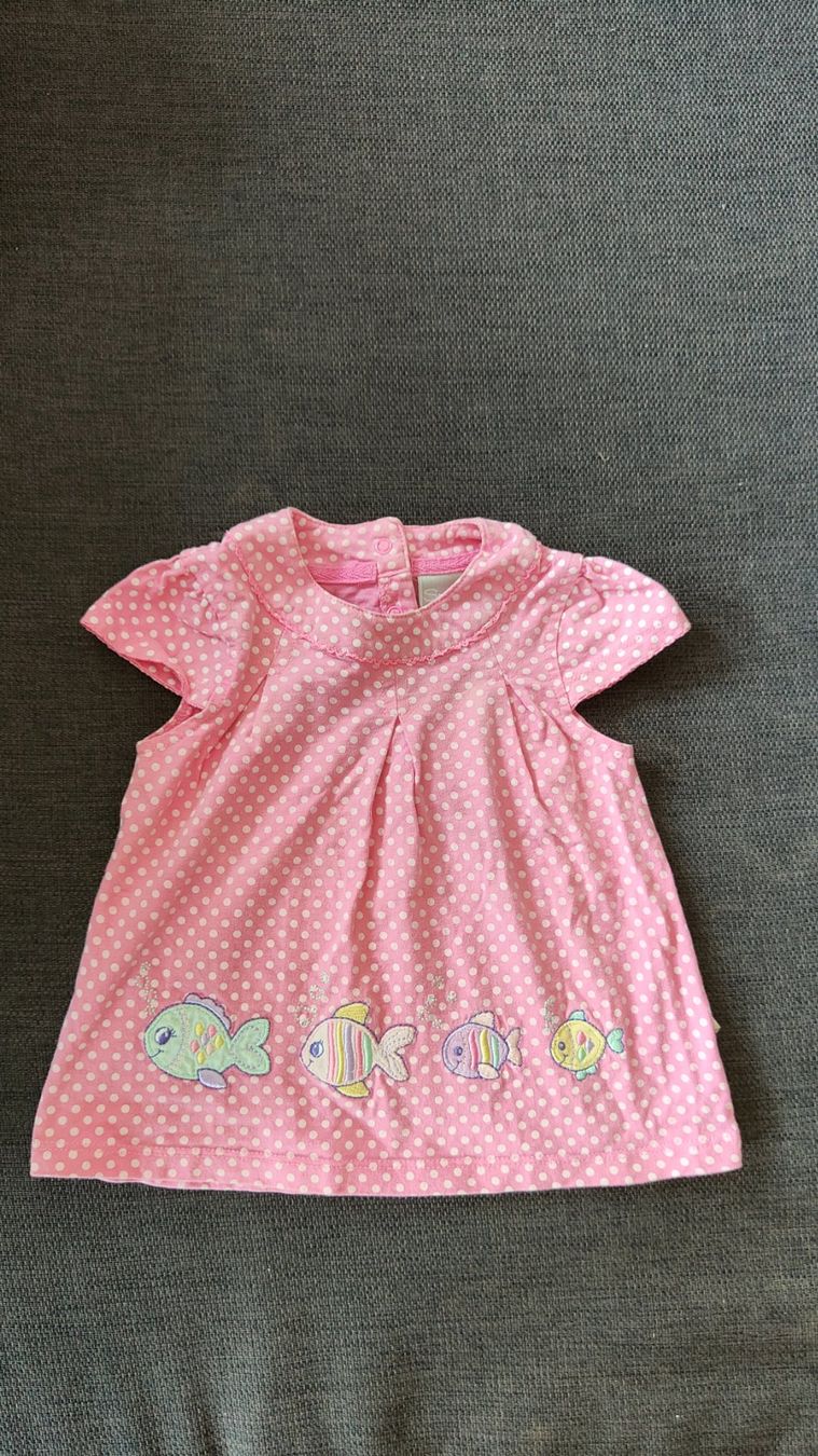Kleider & Röcke: 74  Kleid Rosa mit gestrickte Fische – Gebraucht aus Sursee von lou19