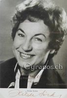 Hilde Sicks (1920-2007) Schauspielerin - sign. Foto