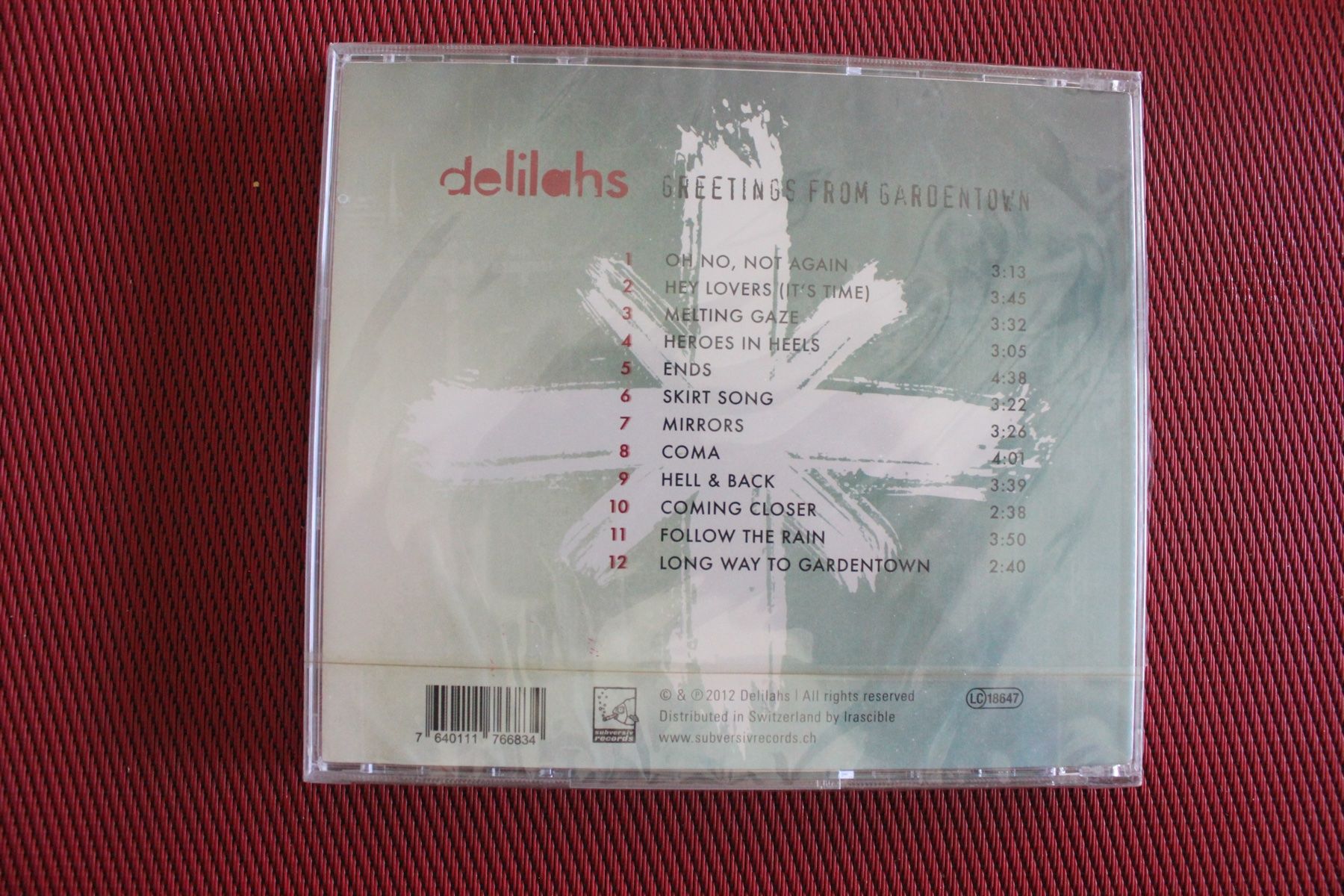 CDs: Delilahs Greetings From Gardentown CD Neu – Neu und originalverpackt aus Geroldswil von CD-Verkauf-2022 1