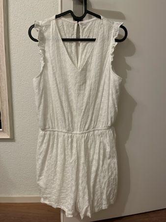 Weisser Sommer Jumpsuit, Grösse S, neuwertig!