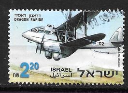 Israel 1998: Flugzeug DeHavilland D.H. 89A Dragon Rapide