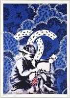 Death NYC Ltd Ed Pop Art Druck "  Chanel Banksy Boy