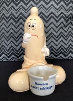 Origineller Aschenbecher "Rauchen macht schlapp"