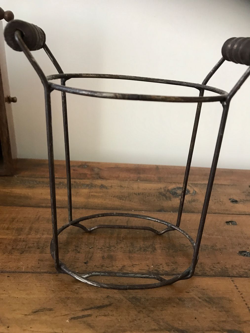 Vasen & Gefässe: Vase aus Glas in Matallständer – Gebraucht aus Rapperswil SG von cosiba01 3