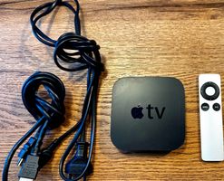 Apple TV 3. Gen A1427 mit Remote & Kabeln