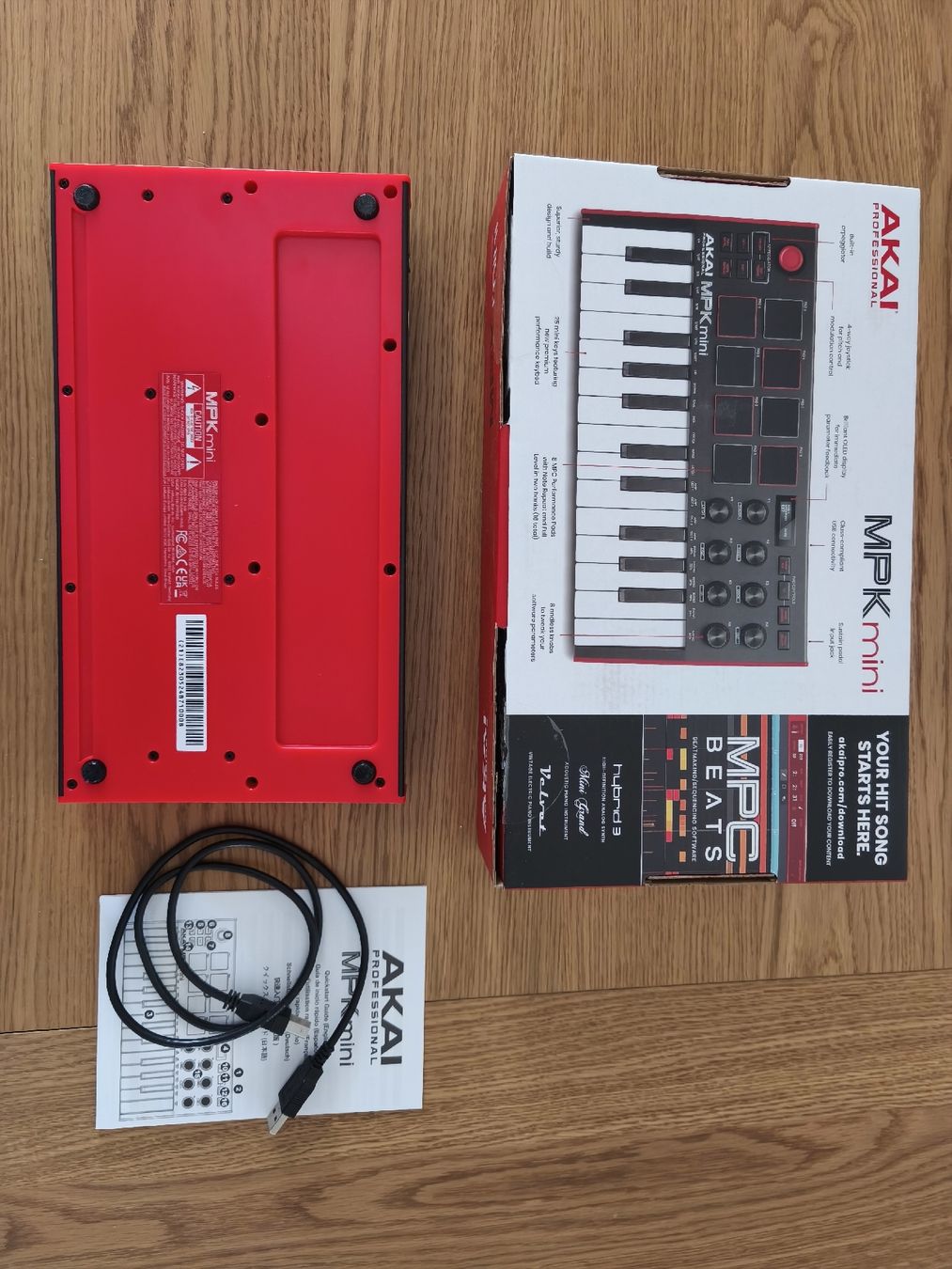 Akai Console di mixaggio: AKAI MPK mini MIDI Controller mit OVP – Usato da Winterthur venduto da dor_p5t7 1