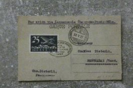 Flug Lausanne-La Chaux-de-Fonds 30.V.27, RF 27.4