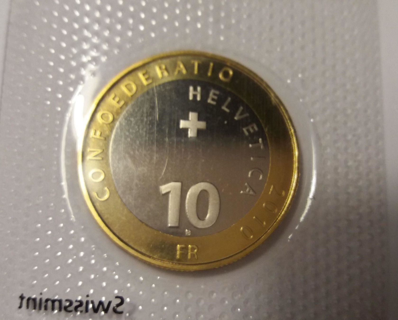 Tutti le monete: 10 Franken Murmeli 2010 /  marmotte/neu – Nuovo e nell'imballaggio originale da Laufen venduto da Sunjupite7 5