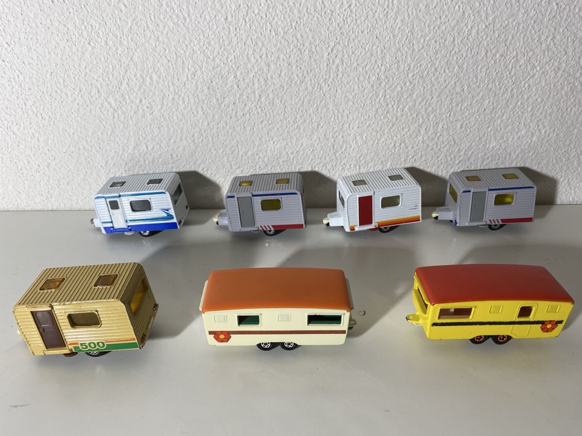 Matchbox Modellini d'auto: Matchbox caravan 7 Stk. – Usato da Winterthur venduto da ben_9vxx